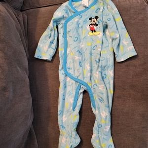 2 for $10 Disney Baby Mickey Footed Pajama